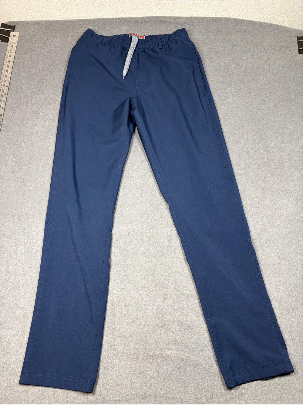 Burlebo Pants Men's Navy Elastic-Waist Performance Pants